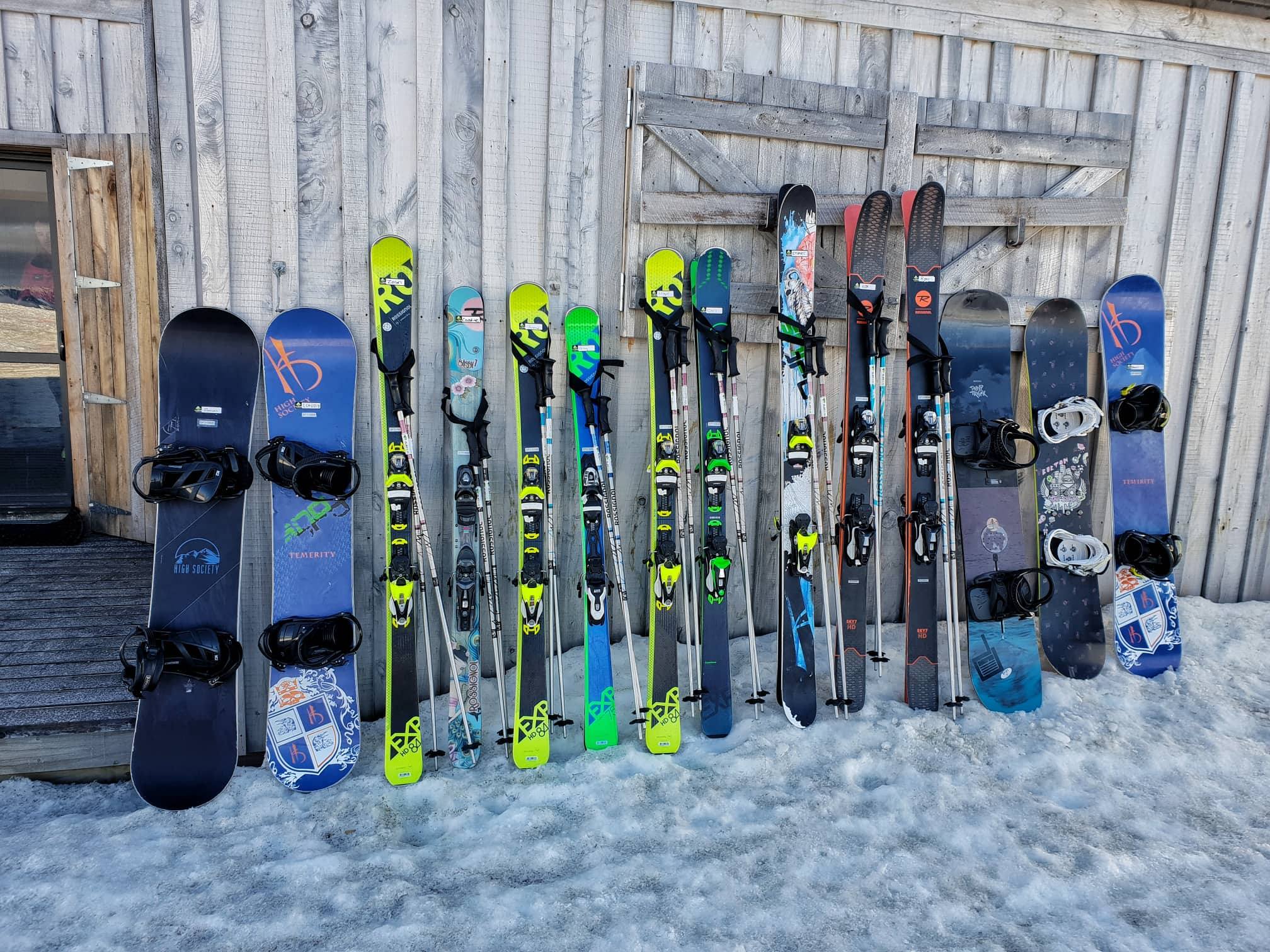Group ski hire
